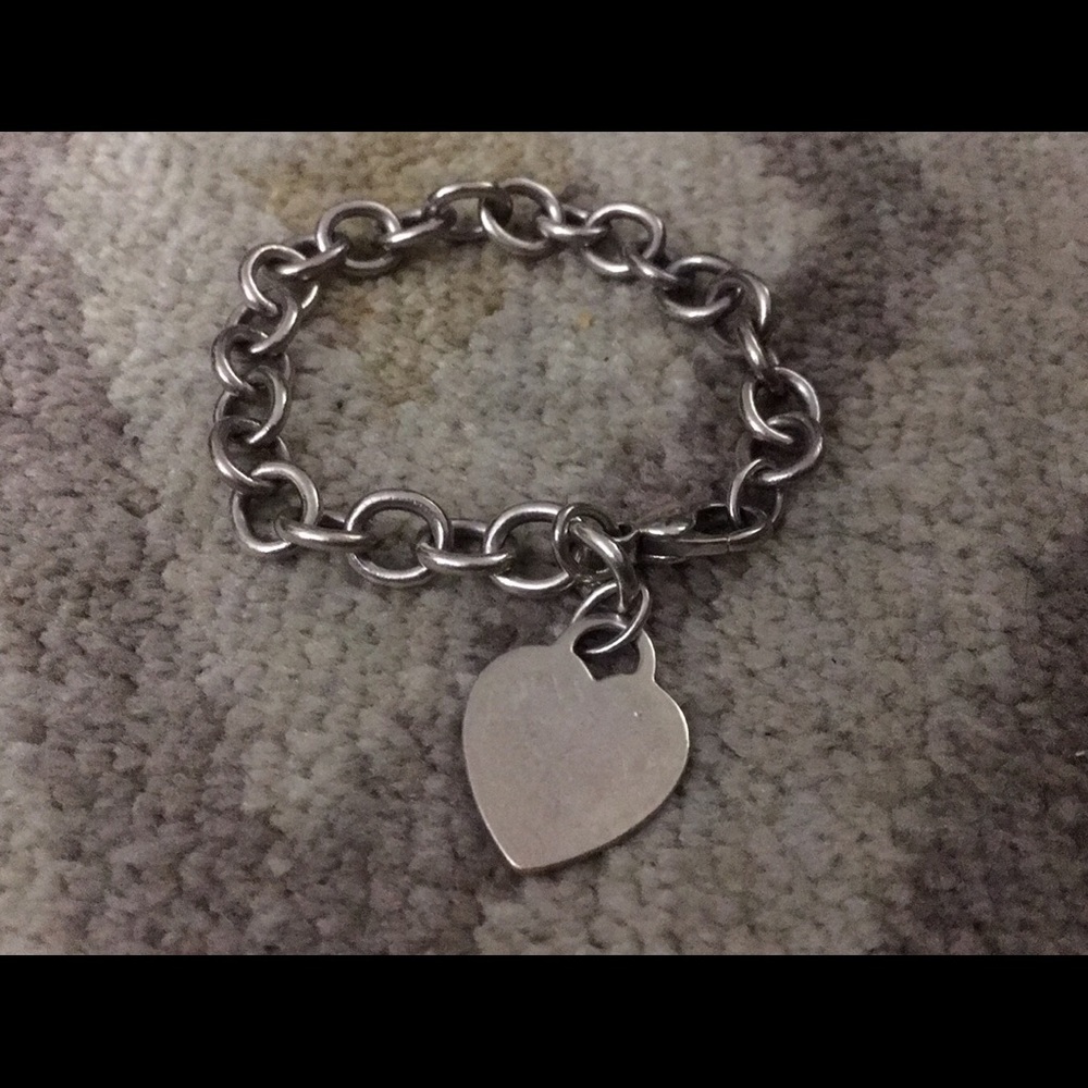 Tiffany & Co. heart chain bracelet